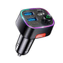 Transmetteur Bluetooth 5.3 FM Voiture Avec Double USB Et Support TF/USB - Appels Mains Libres, Charge Rapide, Musique Stéréo - 12