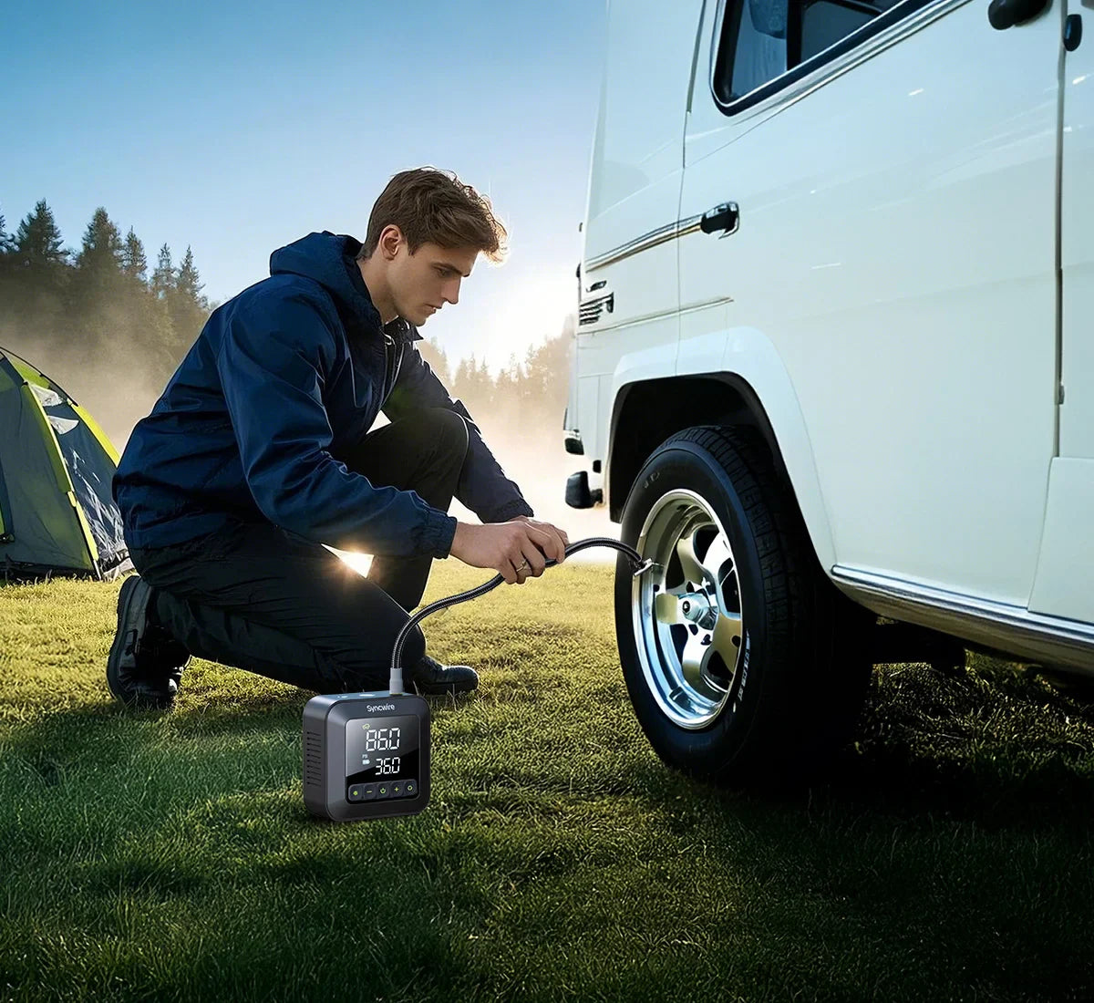 Portable Tire Inflators: A Must-Have for RV and Camper Owners