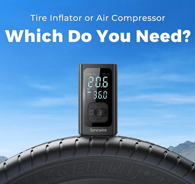 Tire Inflator or Air Compressor: Which Do You Need?