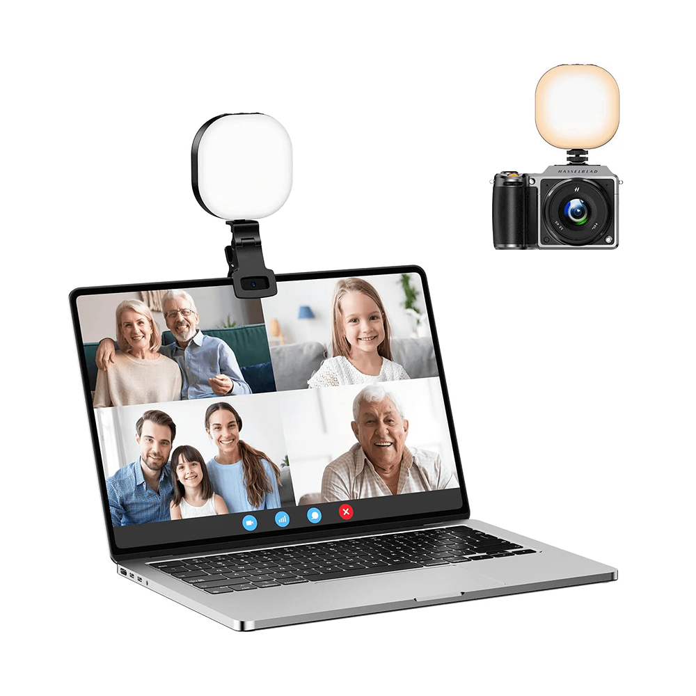 Lumière visuelle de caméra de LED, mini lumière de Selfie pour l'ordinateur portable, la Tablette et les ordinateurs