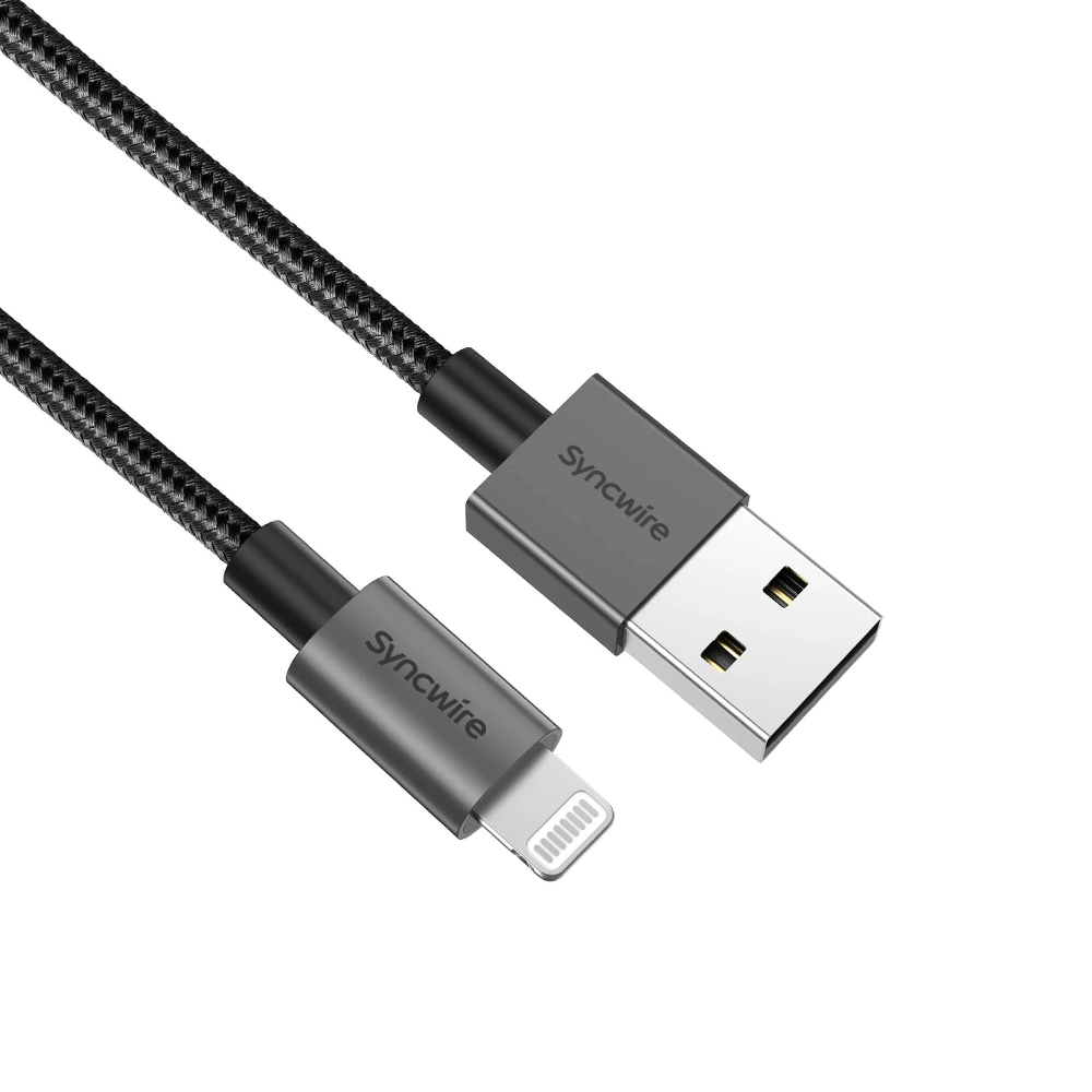 Câble Lightning vers USB-A Nylon Tressé MFi C89